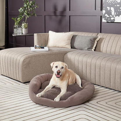 Maddie Donut Dog Bed with Removable Center Pillow (32" x 32")