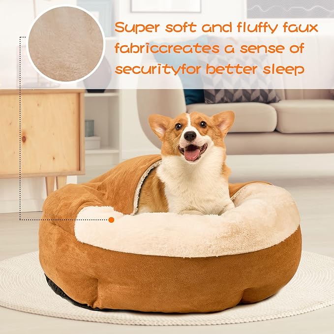 ShinHye Small Dog Bed (23 * 23 * 6 in,