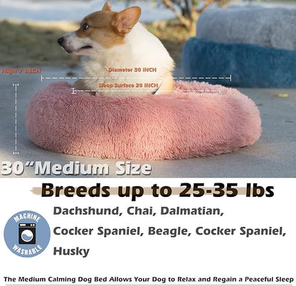 Dog Beds for Medium Dogs Washable 30 Inches 45 lbs