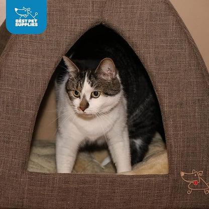 Pet Tent-Soft Bed for Dog and Cat by Best Pet Supplies 19" x 19" x H:19"