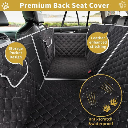 Dog Car Seat Cover for Back Seat