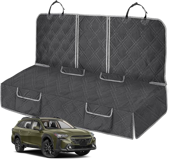 Dog Car Seat Cover Compatible with Subaru Outback 2014-2024 600D Heavy