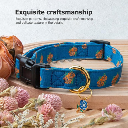 Cotton Handmade Dog Collar Cute and Distinctive Patterns