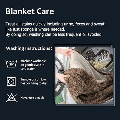 Kritter Planet Love Waterproof Bed Blankets for Couples