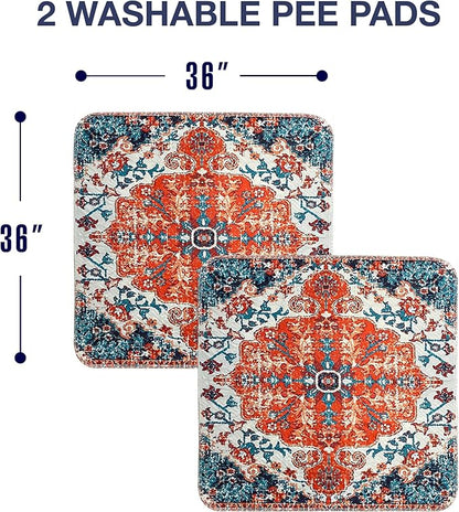 Washable Pee Pads for Dogs 100% Waterproof,