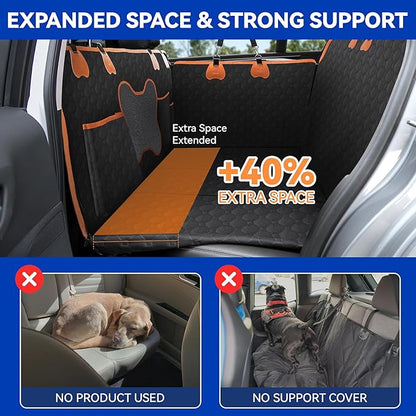Back Seat Extender for Dogs with Hard Bottom