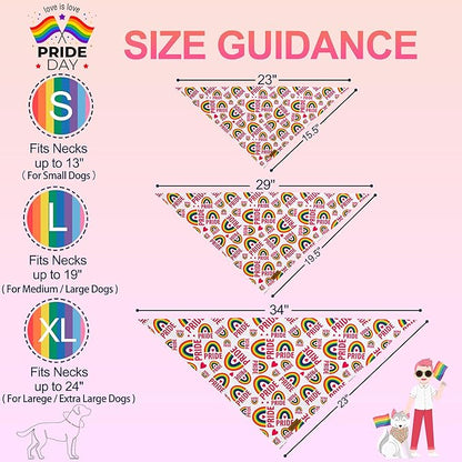 Pride Dog Bandanas 2 Pack