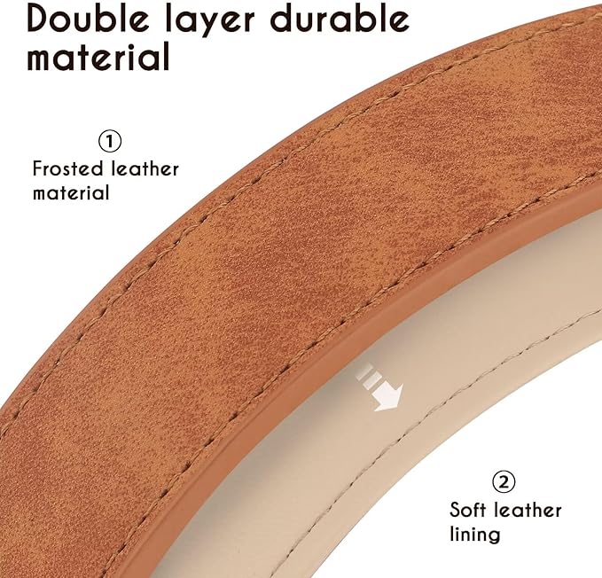 Didog Soft Padded Leather Dog Collar