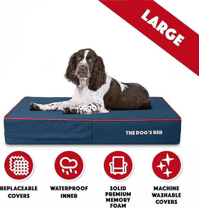 The Dog’s Bed Orthopedic Memory Foam Dog Bed 40x25, Pain