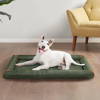 Friends Forever Bolster Dog Crate Mat 30 Inch