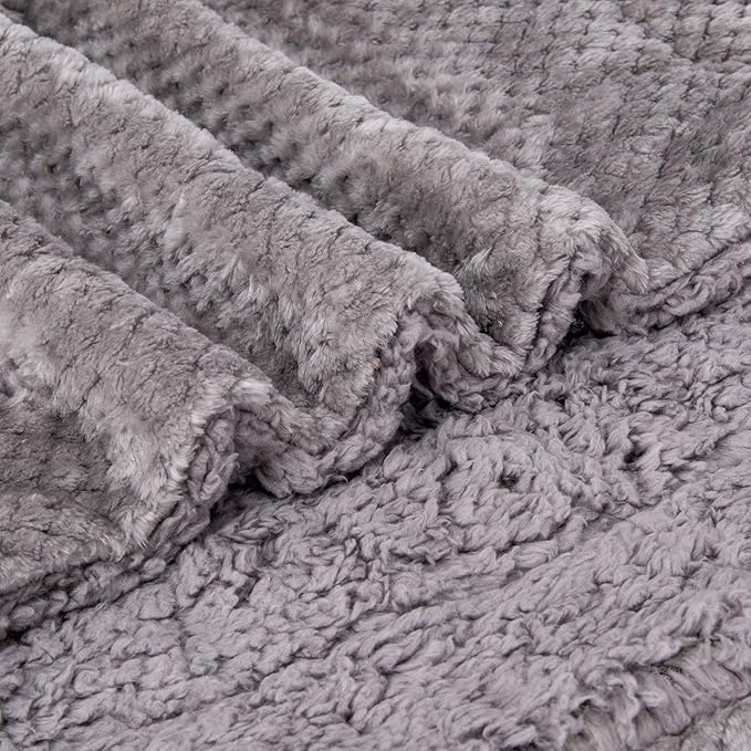 Fuzzy Dog Blanket or Cat Blanket or Pet Blanket (24" x 32"), DG-Flint