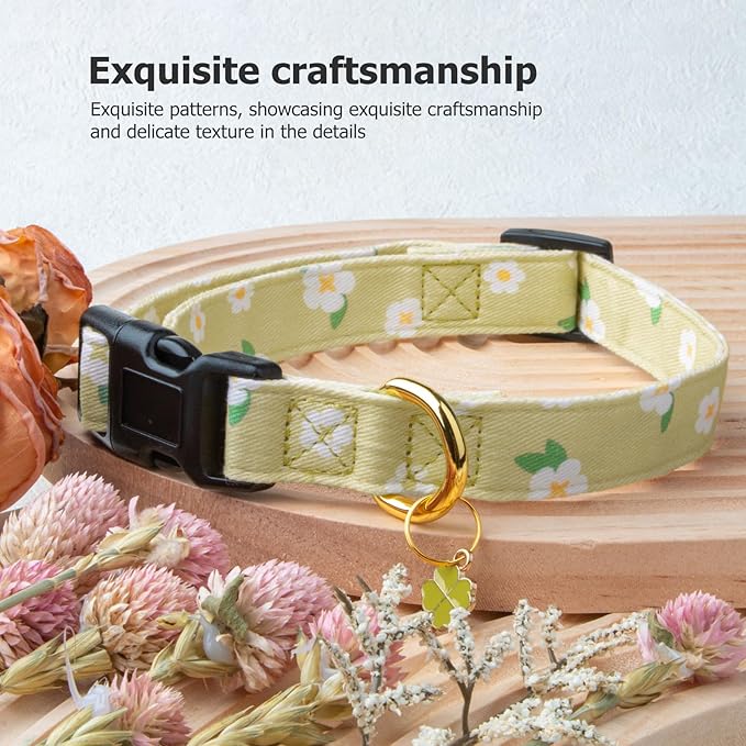 Cotton Handmade Dog Collar Cute and Distinctive Patterns
