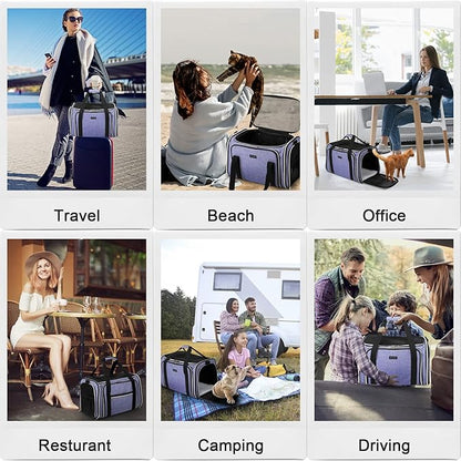 BAGLHER Cat Carrier Bag 5 Sides 3 Sides