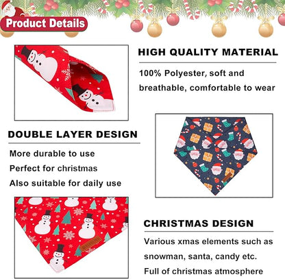 ADOGGYGO Christmas Dog Bandana