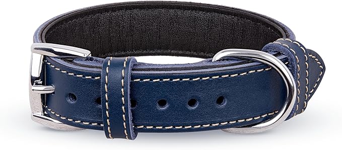 Soft Leather Dog Collar