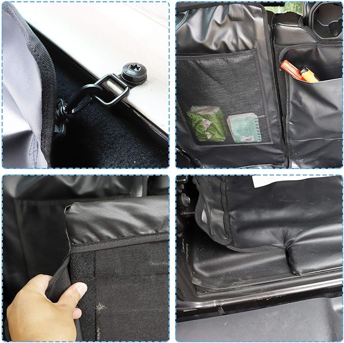 JeCar for Wrangler JL Pet Dog Barrier Rear 2018-2023 Jeep 4 Door