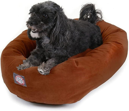 Majestic Pet Dog Bed 24x19x7in, Rust 300/600 Denier