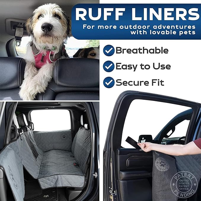 Dog Car Seat Cover for Back Seat