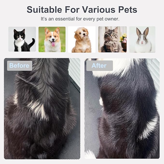 5 IN 1 Pet Grooming Brush Kit
