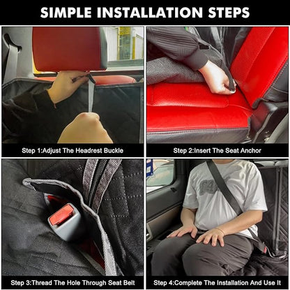 sportuli Dog Car Seat Cover Replace for Ford F150 and Dodge Ram 1500 600D Oxford