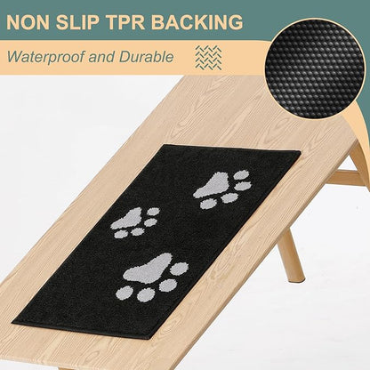 Mibao Door Mat Indoor 31.5" x 19.5", Black