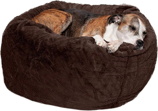 Furhaven Soft & Cozy Dog Bed for Large/Medium Dogs 55 lbs