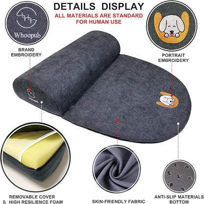 Dog＆Cat Bolster Pillow/Headrest for Medium Dogs＆Cats 1