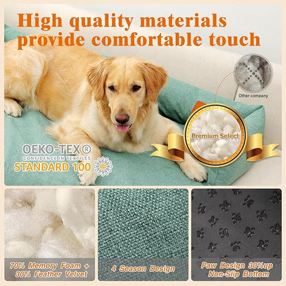 Pet Couch Cover for Sofa, Dog Couch Cover,Couch Cover for Dogs Washable, Waterproof Couch Covers for Pets,Dog Couch Bed, Large Size 40 * 32 * 6 Inchs,Japan Design