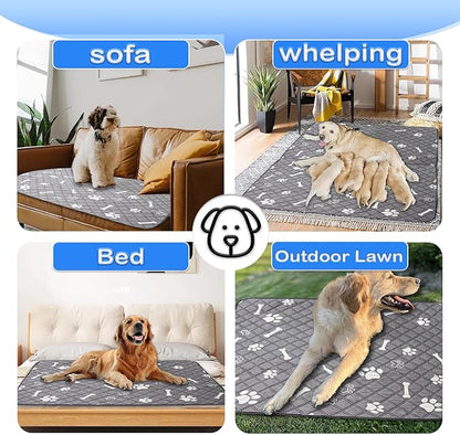 Washable Reusable Training Pads 36"x48" for 2 Pack