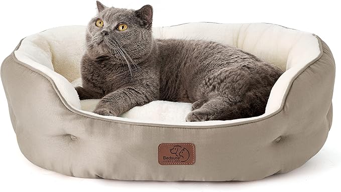 Bedsure Dog Beds for Small Dogs 25 Inches,