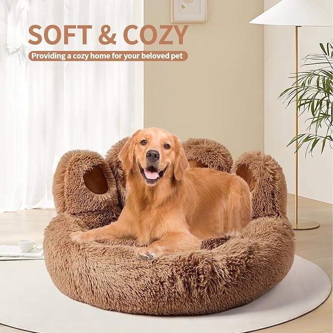 Calming Cat & Dog Bed (35”)