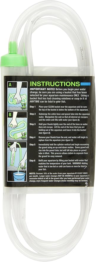 Python Pro Clean-Mini 1" x 6" Tube with 6 ft. Hose