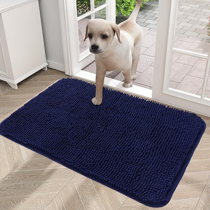 OLANLY Dog Door Mat for Muddy Paws 24x16