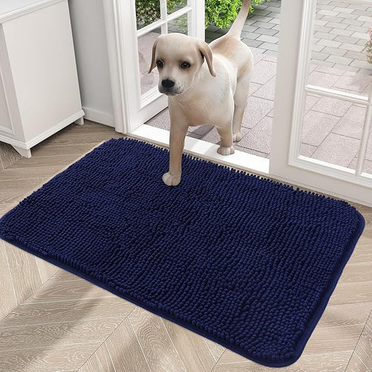 OLANLY Dog Door Mat for Muddy Paws 24x16