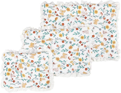 Floral Dog Dog Bed Mat Plush Kennel Pad