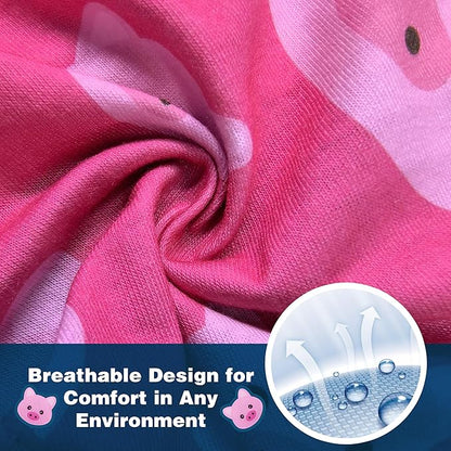 Adorable Pink Pig Dog Shirt: Lightweight Polyester Cartoon Puppy Vest, Small Medium & Large Dog T-Shirt, Summer Pet Clothes, Cute Dog Apparel, Breathable Dog Tank Top XS