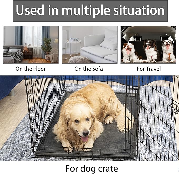 KHONSU PET Dog Bed Mat (S(24”x 18”))