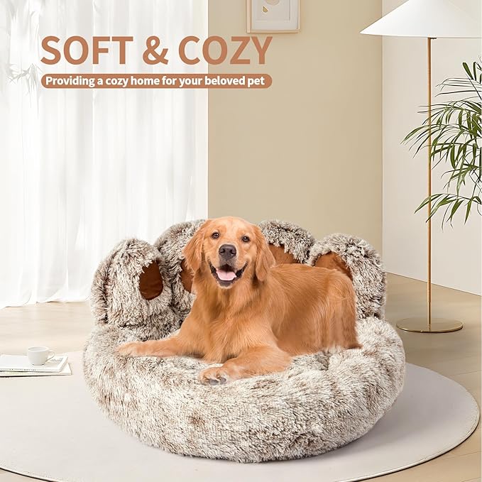 Calming Cat & Dog Bed (35”)