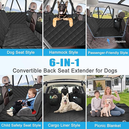 Kytely Back Seat Extender for Dogs 400lb, Waterproof