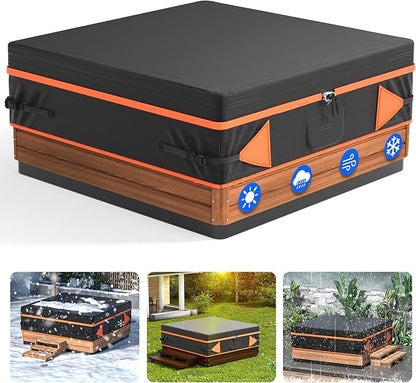 Hot Tub Cover 600D Hot (95 x 95 x 20 inch,
