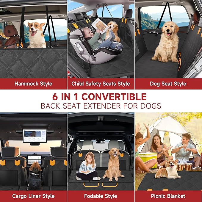 Back Seat Extender for Dogs