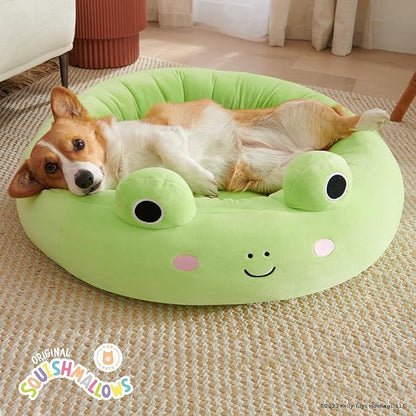 Squishmallows 20-Inch Wendy Frog Pet Bed