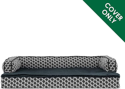 Furhaven Replacement Dog Bed Cover Comfy Couch Plush & Décor Sofa-Style
