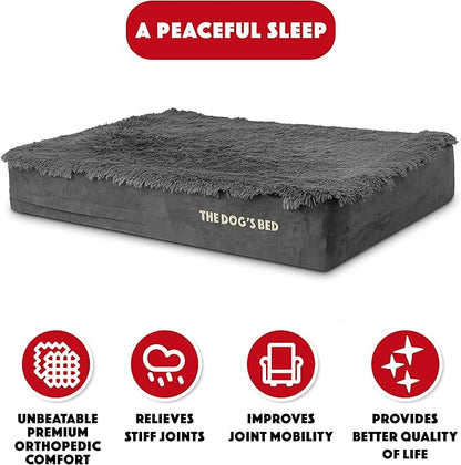 The Dog’s Bed Orthopedic Memory Foam Dog Bed 40x25, Pain