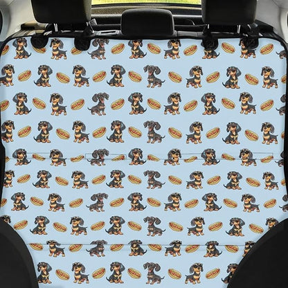 AFPANQZ Dachshund Car Dog Cat Seat Cover Large