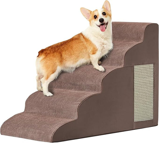 Pet stairs 5-Step Curved