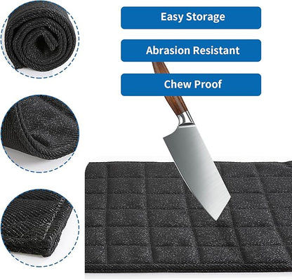 HOMBYS Chew Proof Dog Crate Bed Mat 18"x29" Indestructible