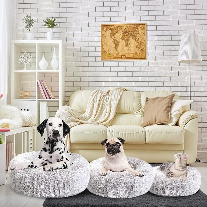 Calming Dog Bed 19.7'