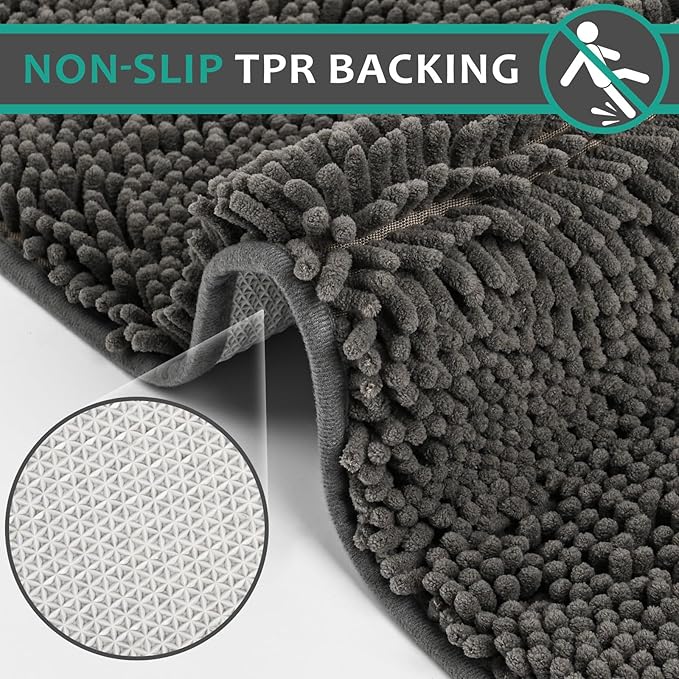 Washable Soft Microfiber Mud Mats for Dogs Large