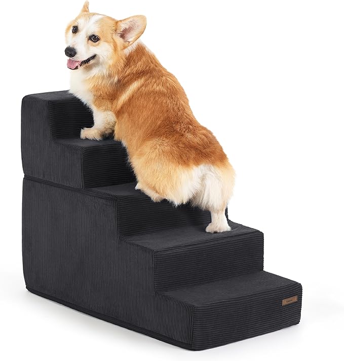 Lesure Dog Stairs for Small Dogs 5 Steps